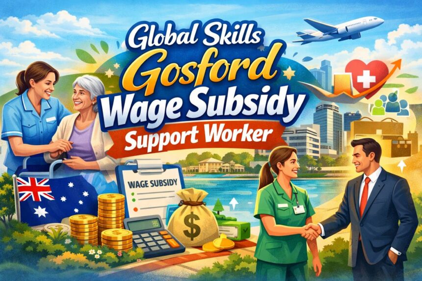 Global Skills Gosford Wage Subsidy Support Worker