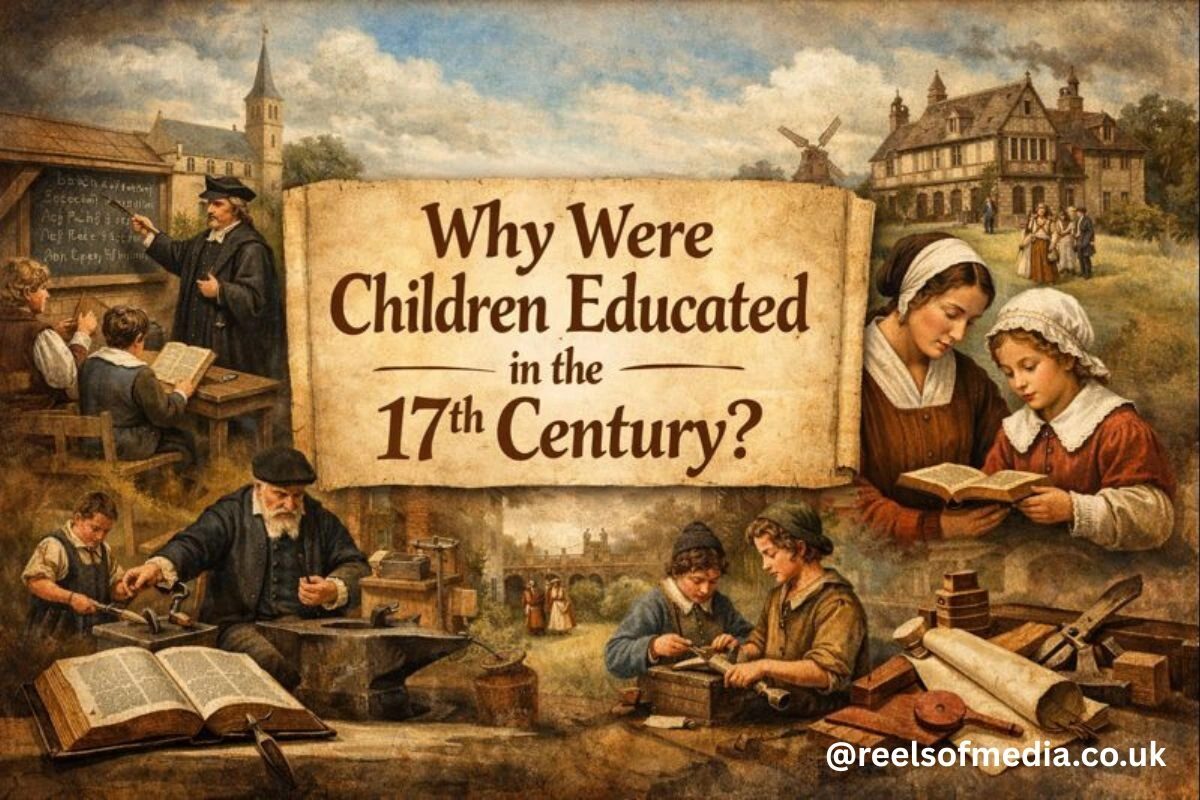 why were children educated in the 17th century