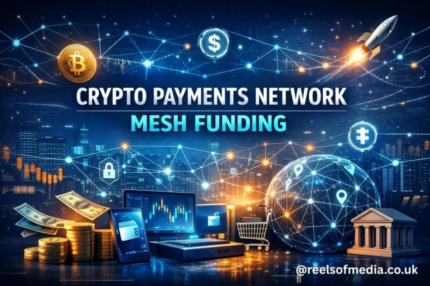 crypto payments network mesh funding