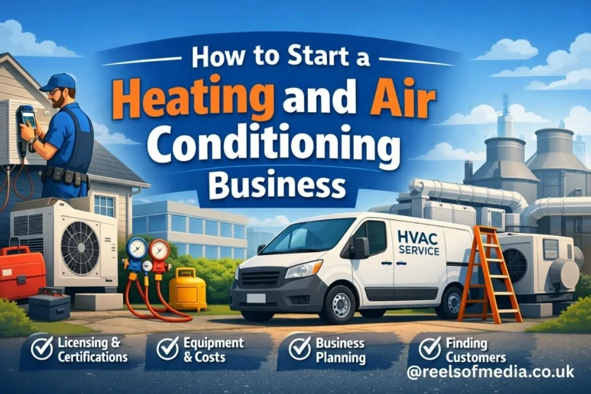 how to start a heating and air conditioning business