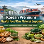 korean premium health food raw material supplier