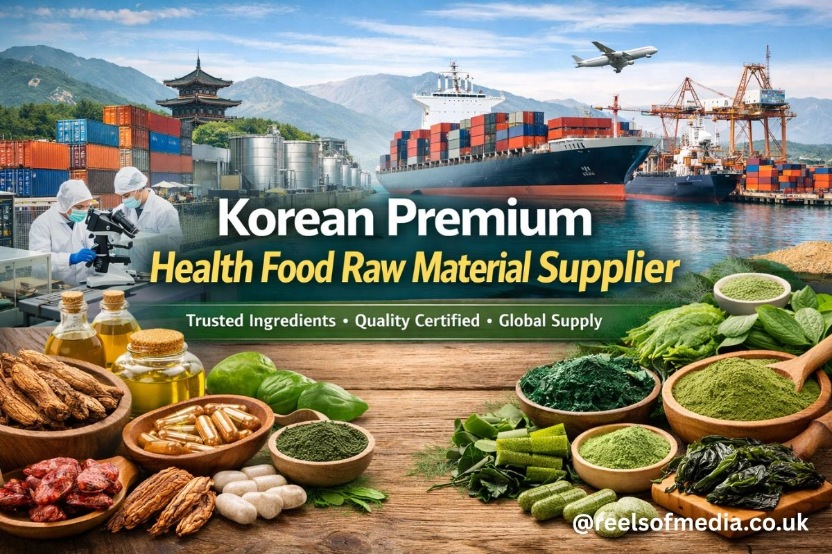 korean premium health food raw material supplier