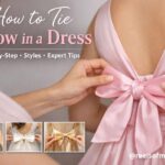 how to tie a bow in a dress
