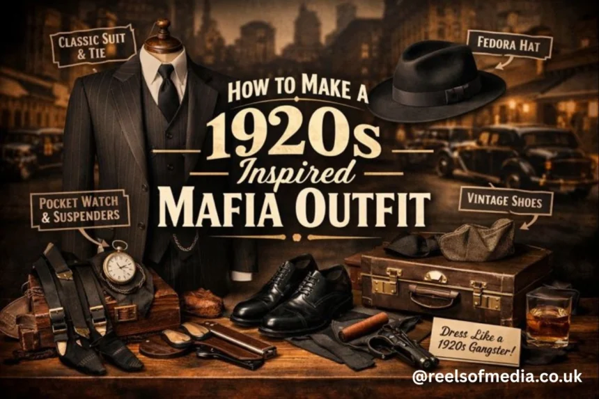 how to make a 1920s inspired mafia outfit