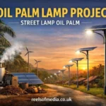 oil palm lamp project street lamp oil palm