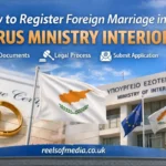 how to register foreign marriage in cyprus ministry interior