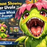 palmon showing her uvula digimon whisk fx prompt