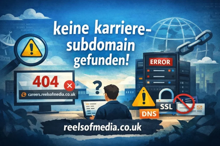 keine karriere-subdomain gefunden