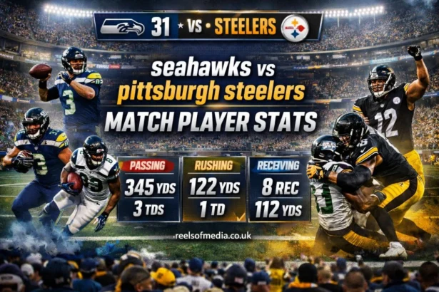 seahawks vs pittsburgh steelers match player stats