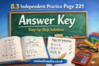 8.3 independent practice page 221 answer key