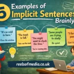 5 examples of implicit sentences brainly