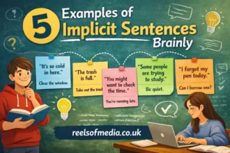 5 examples of implicit sentences brainly