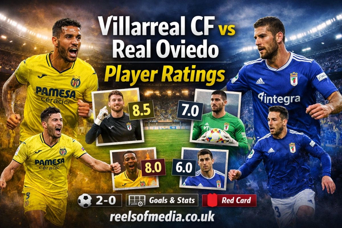 villarreal cf vs real oviedo player ratings