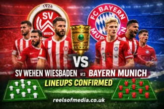sv wehen wiesbaden vs bayern munich lineups