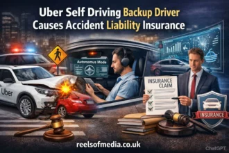 uber self driving backup driver causes accident liability insurance