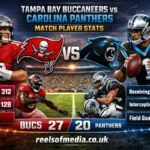 tampa bay buccaneers vs carolina panthers match player stats