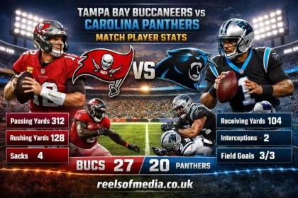 tampa bay buccaneers vs carolina panthers match player stats