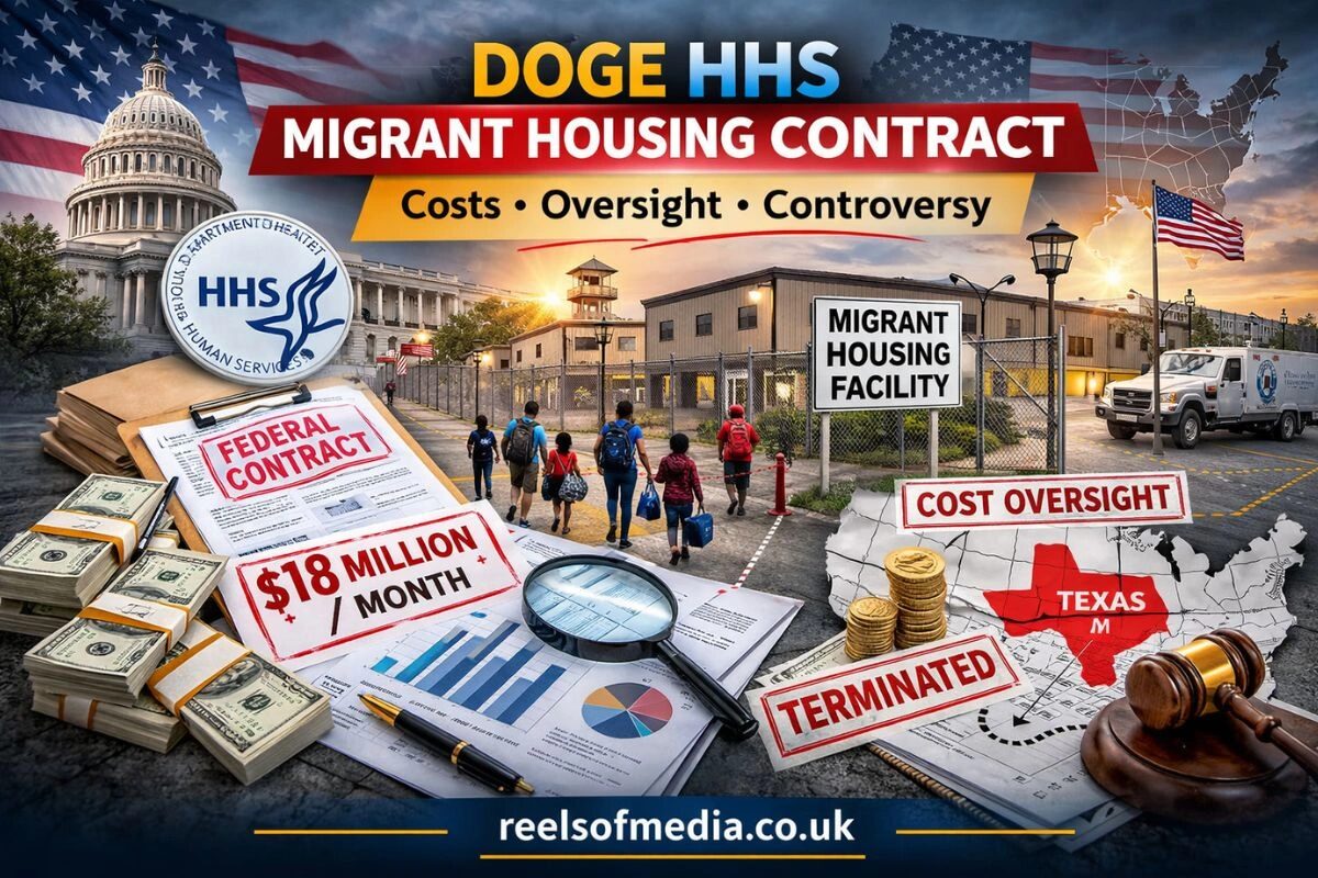 doge hhs migrant housing contract