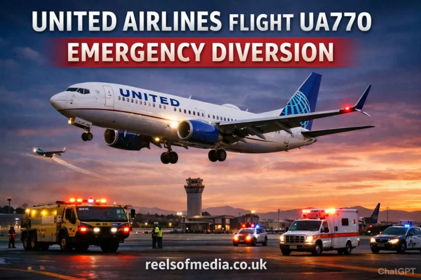 united airlines flight ua770 emergency diversion