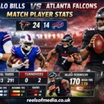 buffalo bills vs atlanta falcons match player stats