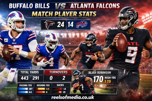 buffalo bills vs atlanta falcons match player stats