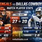 bengals vs dallas cowboys match player stats
