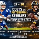 colts vs pittsburgh steelers match player stats