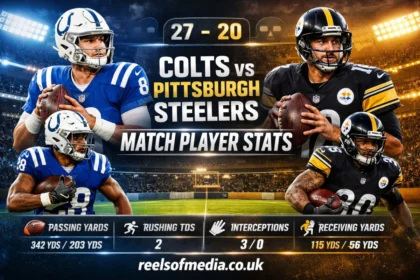 colts vs pittsburgh steelers match player stats