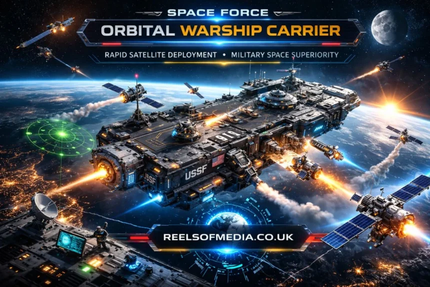 space force orbital warship carrier