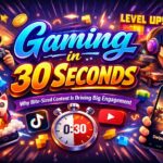 Gaming in 30 Seconds