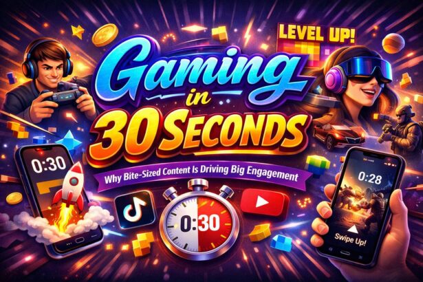 Gaming in 30 Seconds