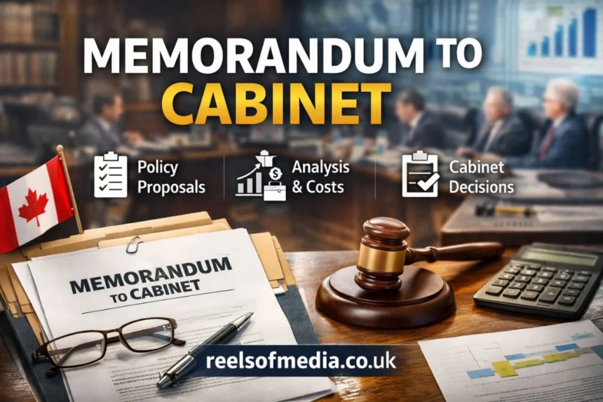 memorandum to cabinet