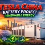 tesla china battery project renewable energy