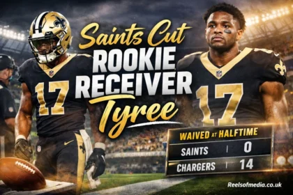 saints cut rookie receiver tyree