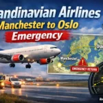 Scandinavian Airlines Manchester to Oslo Emergency