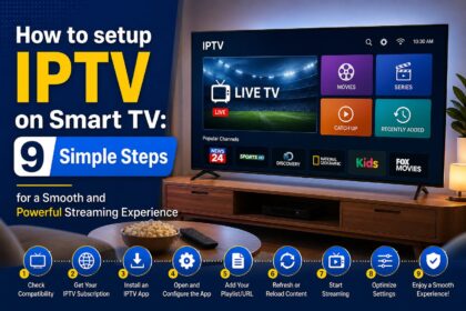How to setup IPTV on Smart TV