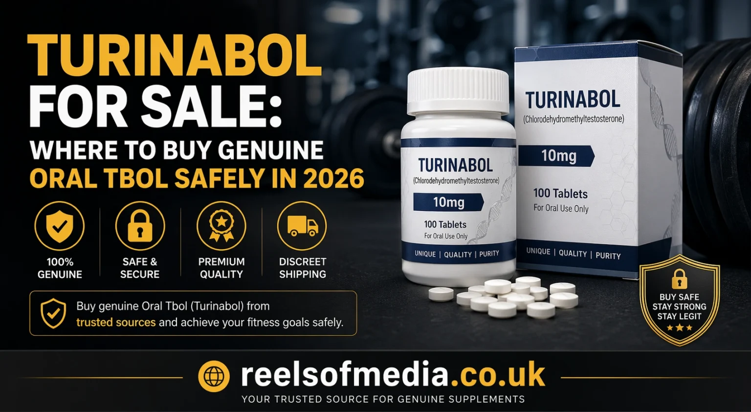 Turinabol for Sale: Where to Buy Genuine Oral Tbol Safely in 2026