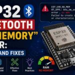 esp32 bluetooth no memory error