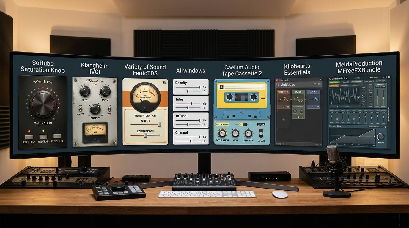 best free saturation plugins for vocals