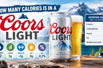 how many calories is in a coors light