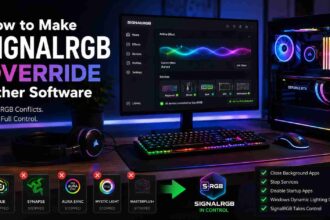 how to make signal rgb override other software