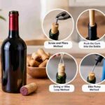 how to remove a cork without a corkscrew