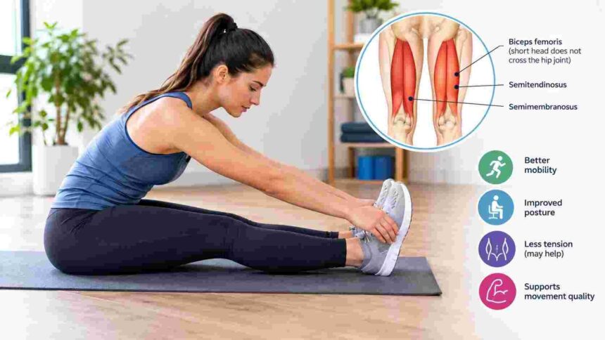 seated hamstring stretch