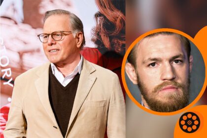 David Zaslav and Conor McGregor