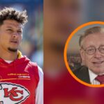Patrick Mahomes and Larry Silverstein
